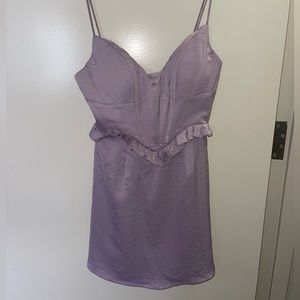 Purple Selfie Leslie Mini Dress
